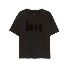 Tee-shirt "Love" - Acid grey