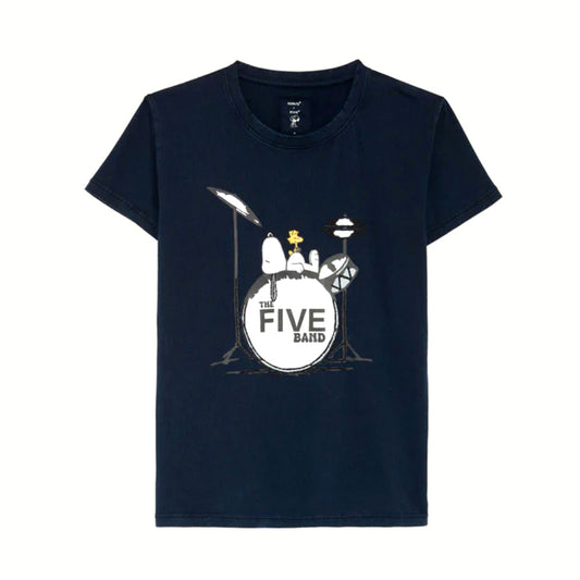 Tee-shirt "Snoopy Band" - Navy