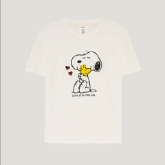 Tee-shirt "Snoopy Love" - Ricotta