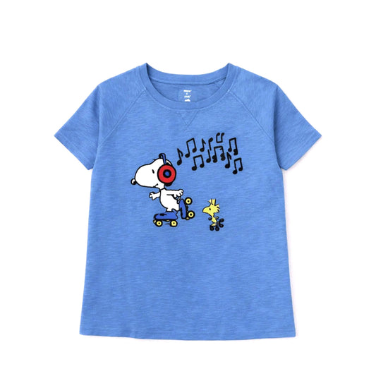 Tee-shirt "Snoopy Musical" - Wave