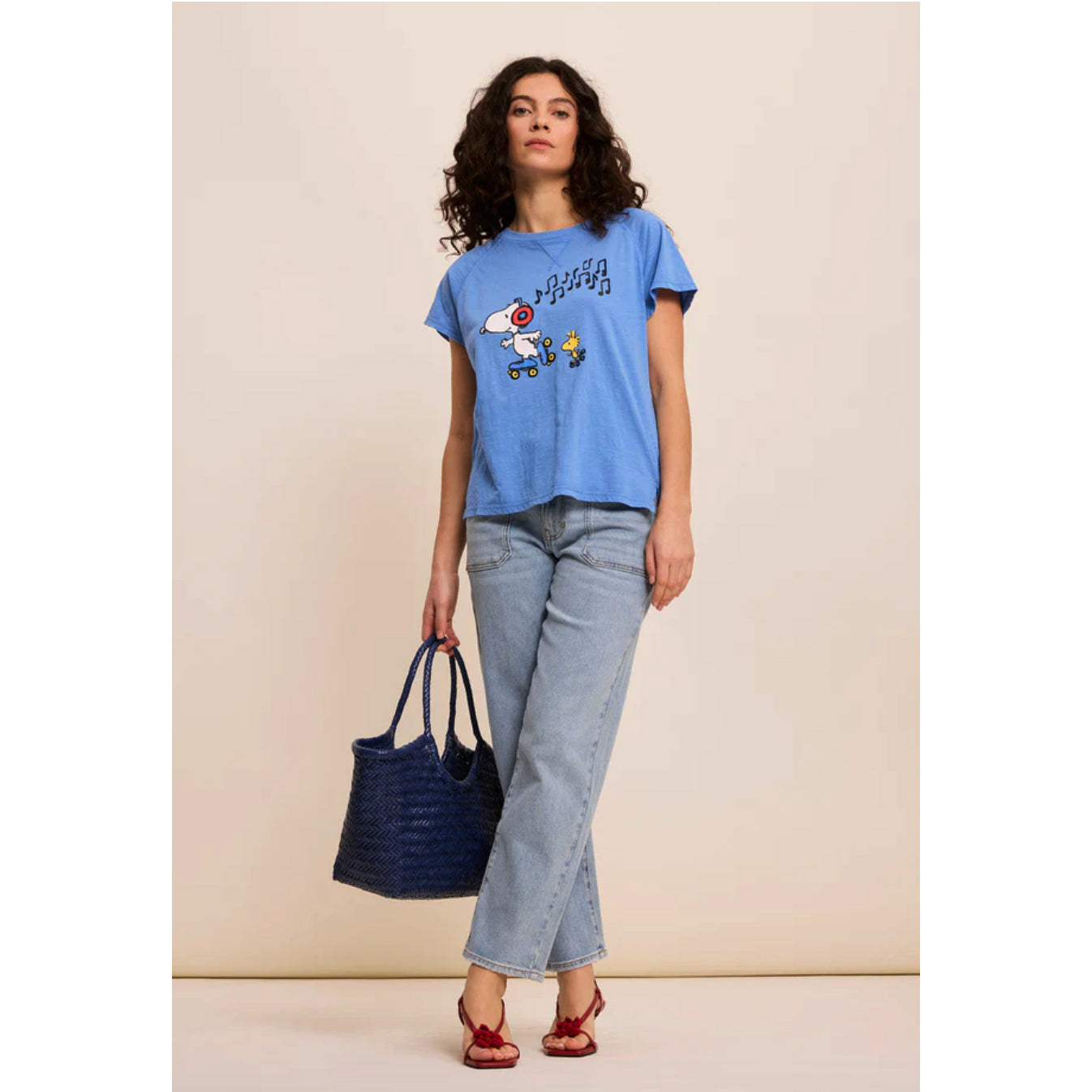 Tee-shirt "Snoopy Musical" - Wave