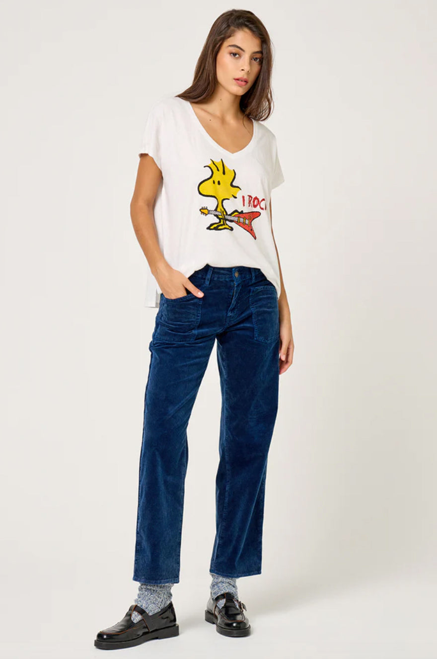 Tee-shirt "Woodstock Rock" - Blanc