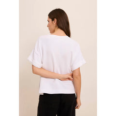 Sweat-shirt "Heart" - Blanc