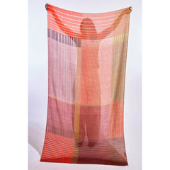 Étole laine "Vibrant" - Rosewood