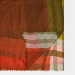 Étole laine "Divine" - Ocre