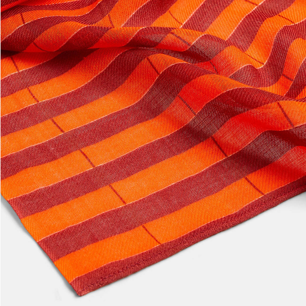 Étole laine "Vibrant" - Rosewood