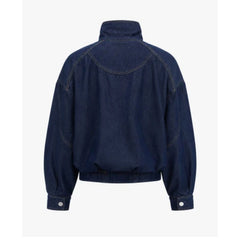 Blouson oversize "Kiso" - Denim brut lavé