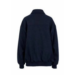 Blouson "Ilias" drap de laine - Navy