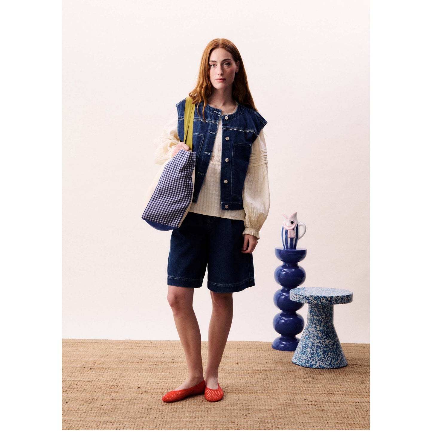 Gilet-veste "Victory" denim