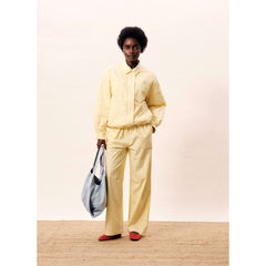 Pantalon straight large "Mira" - Butter