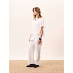 Pantalon rayé "Mélusine"