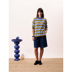 Bermuda "Abyssal" denim