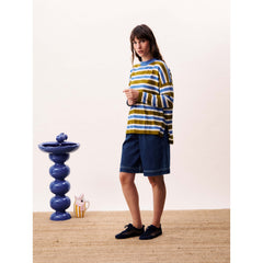 Bermuda "Abyssal" denim