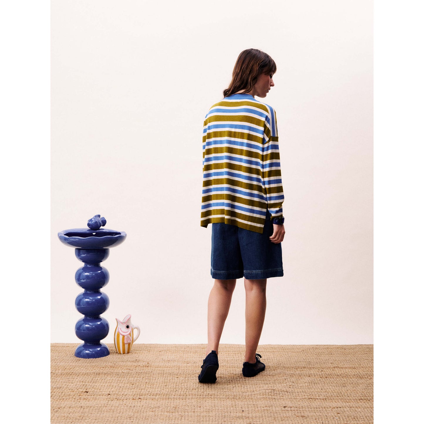 Bermuda "Abyssal" denim