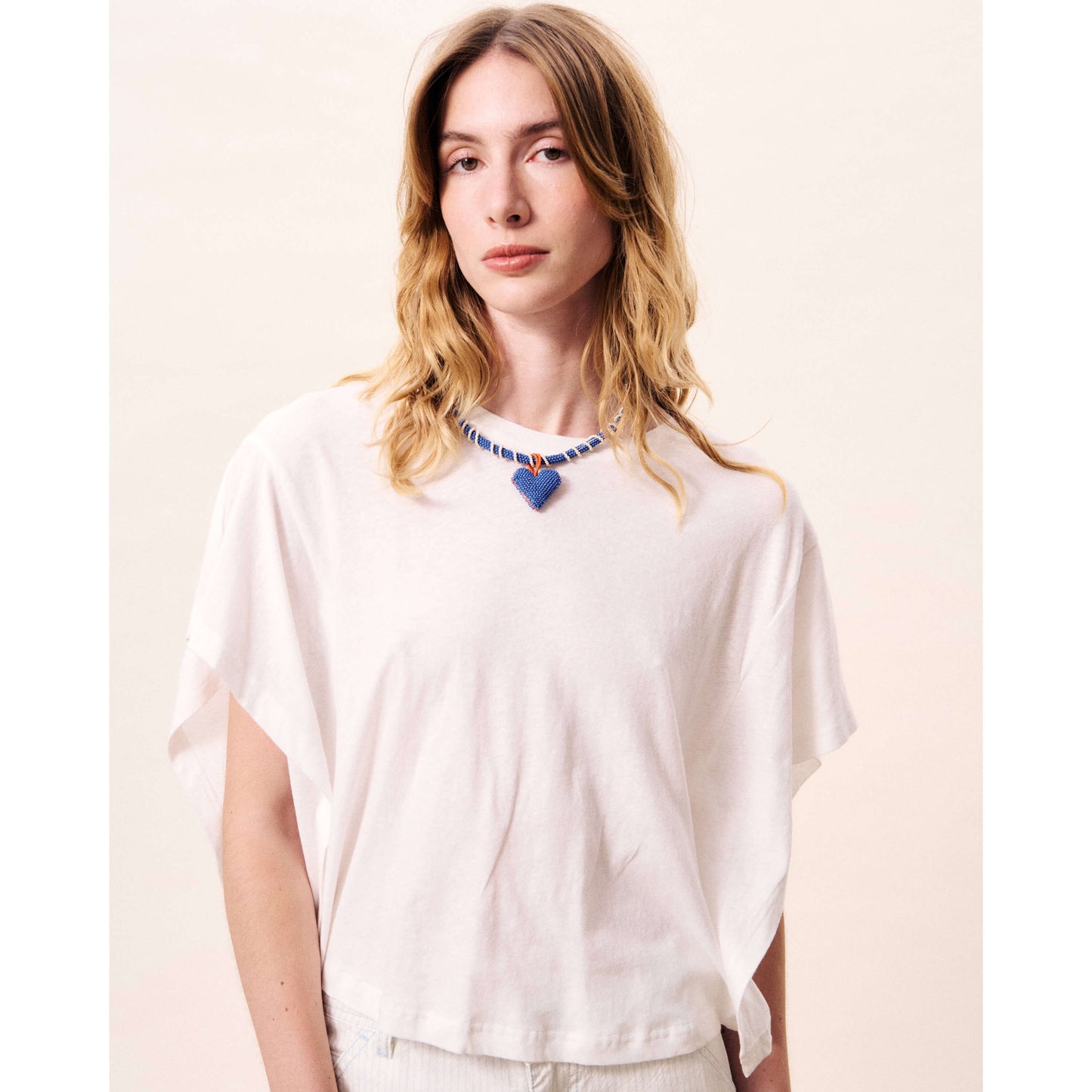 Tee-shirt "Briselia" - Blanc