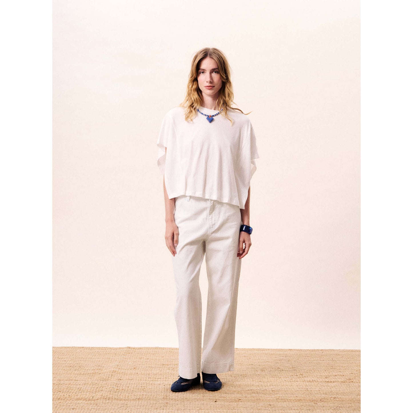 Tee-shirt "Briselia" - Blanc