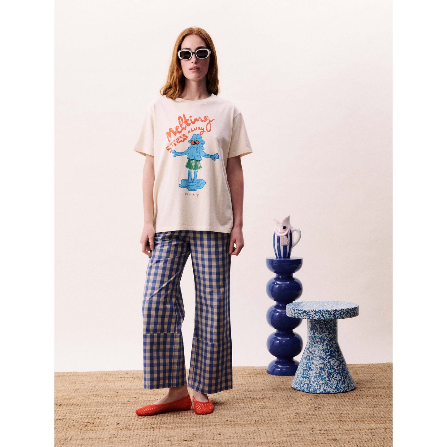 Tee-shirt "Elodea" - Crème