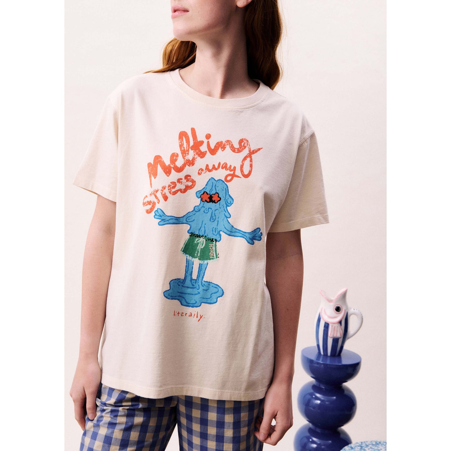 Tee-shirt "Elodea" - Crème