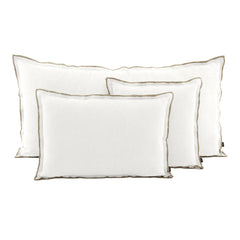 Housse de coussin lin lavé "Seoni"