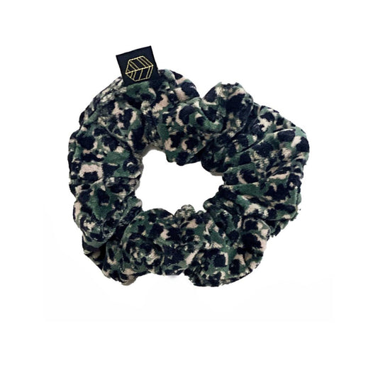 Chouchou velours léopard "Gairo" - Jardin