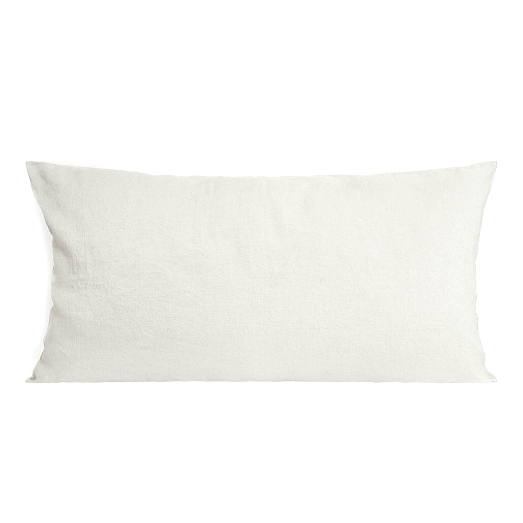 Housse de coussin XL lin lavé & coton "Limy"