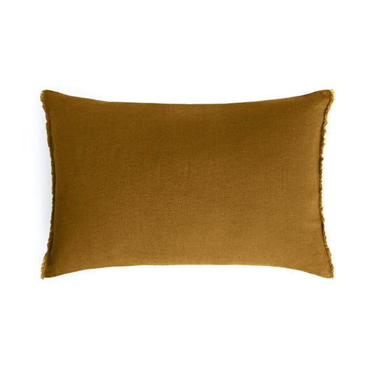 Housse de coussin lin lavé & coton "Limy"