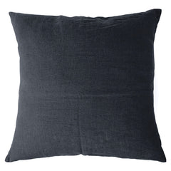 Coussin carré XL "Porticcio" lin lavé