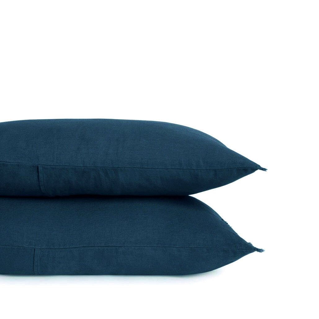 Housse de coussin "Viti" lin lavé