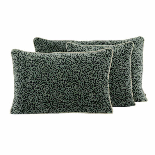 Housse de coussin velours léopard "Gairo" - Jardin