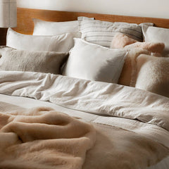 Housse de coussin "California" - Naturel
