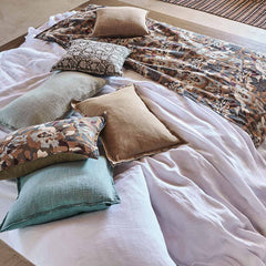 Housse de coussin lin lavé "Seony"