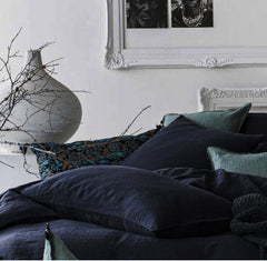 Housse de couette lin lavé & coton "Limy"
