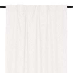 Rideau en lin & coton "Figari" - Blanc