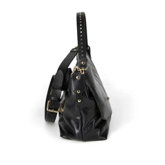 Sac "Le Benson" cuir Parma - Noir