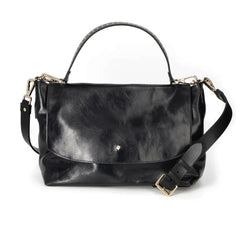 Sac "Le Benson" cuir Parma - Noir