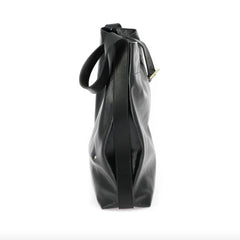 Sac "Le Enzo" cuir Crispy - Noir