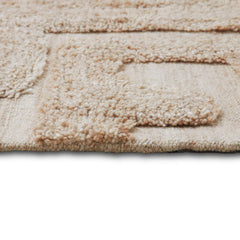 Tapis laine tufté "Limestone" 160x230cm