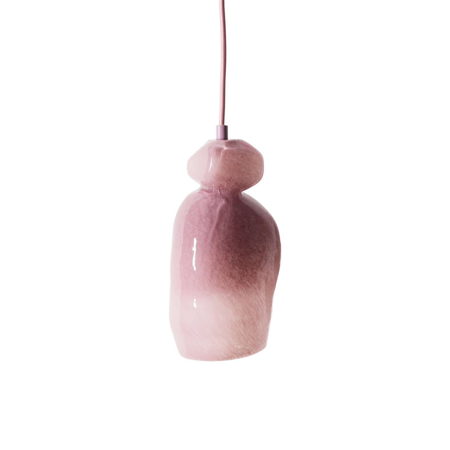 Suspension verre Nienke Sikkema x HKLiving - Améthyste
