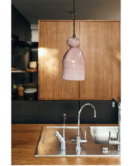Suspension verre Nienke Sikkema x HKLiving - Améthyste
