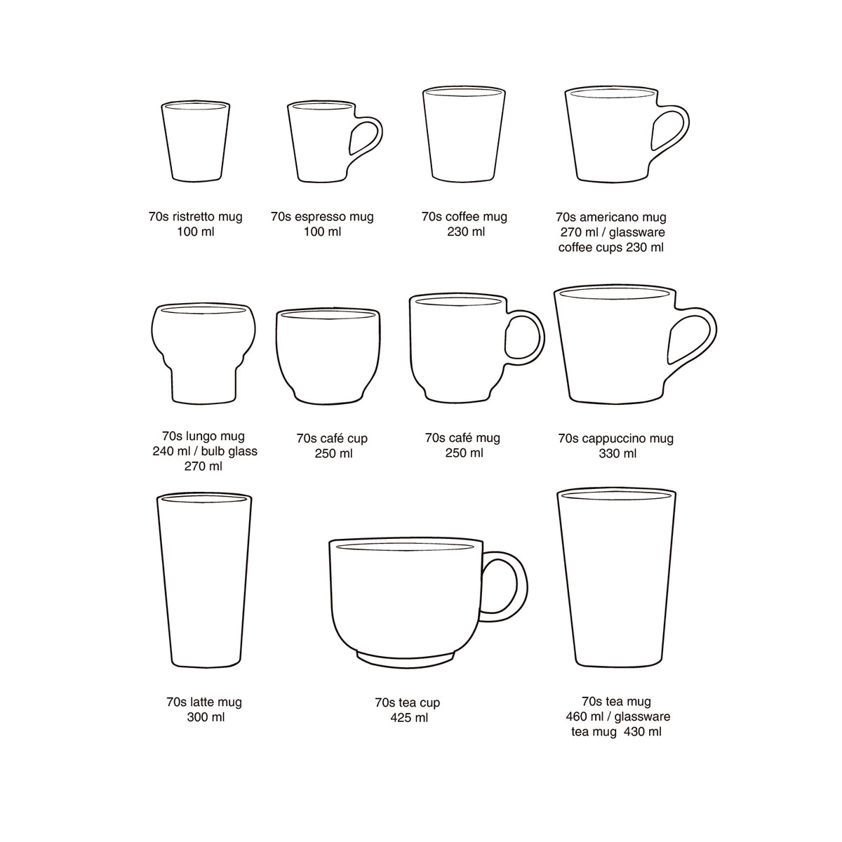 Grande tasse à thé céramique "Echo"
