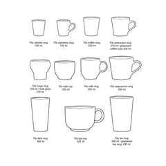 Grande tasse à thé céramique "Echo"