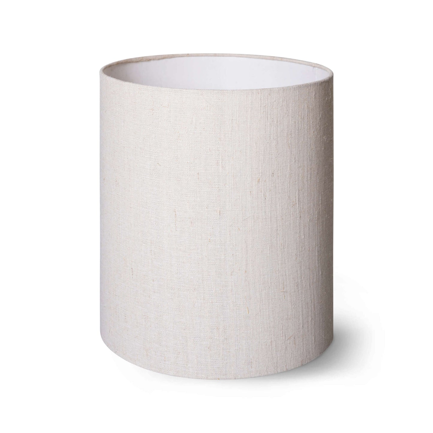 Abat-jour large lin - Naturel