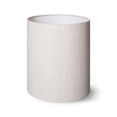 Abat-jour large lin - Naturel