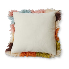 Coussin "Fluffy Rainbow"