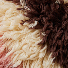 Coussin "Fluffy Rainbow"