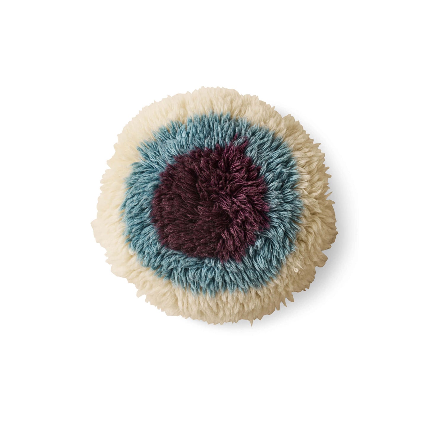 Coussin fourrure "Eye Catcher"