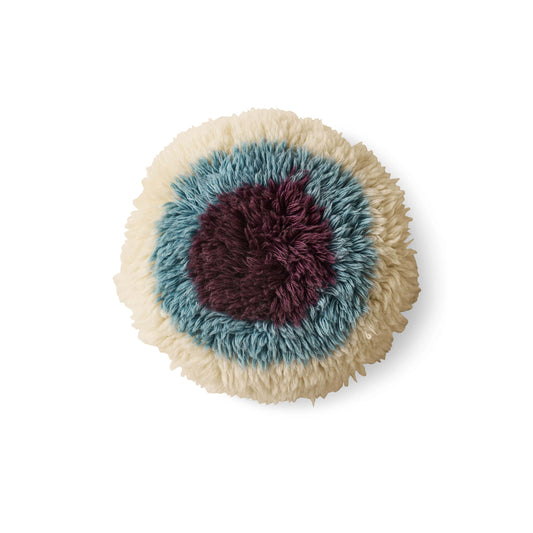 Coussin fourrure "Eye Catcher"