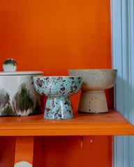 Bol à tapas sur pied céramique "Patina"