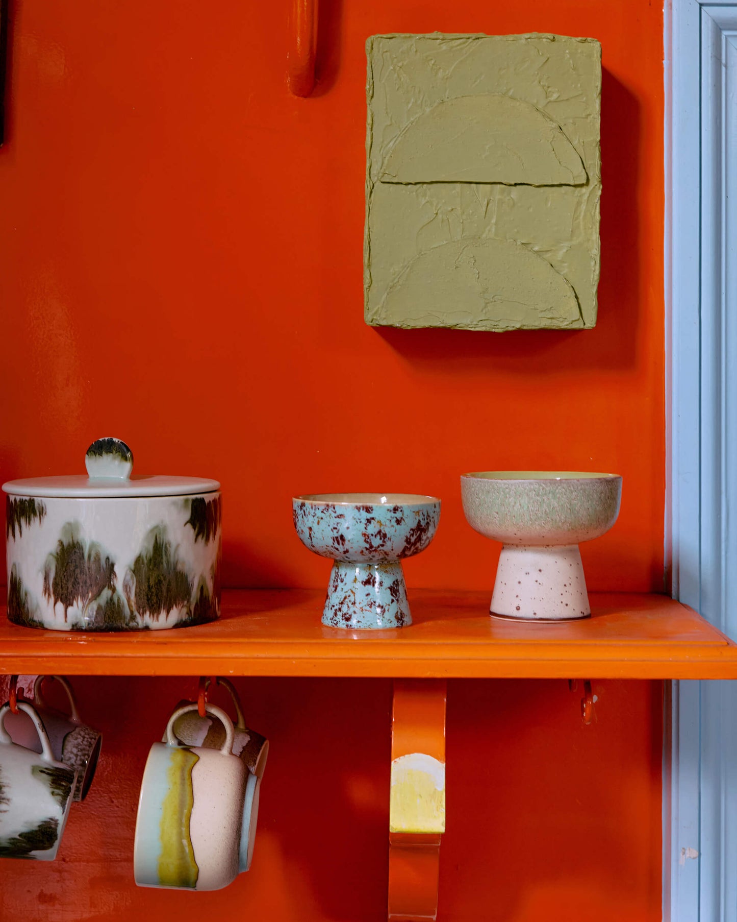 Bol à tapas sur pied céramique "Slush"