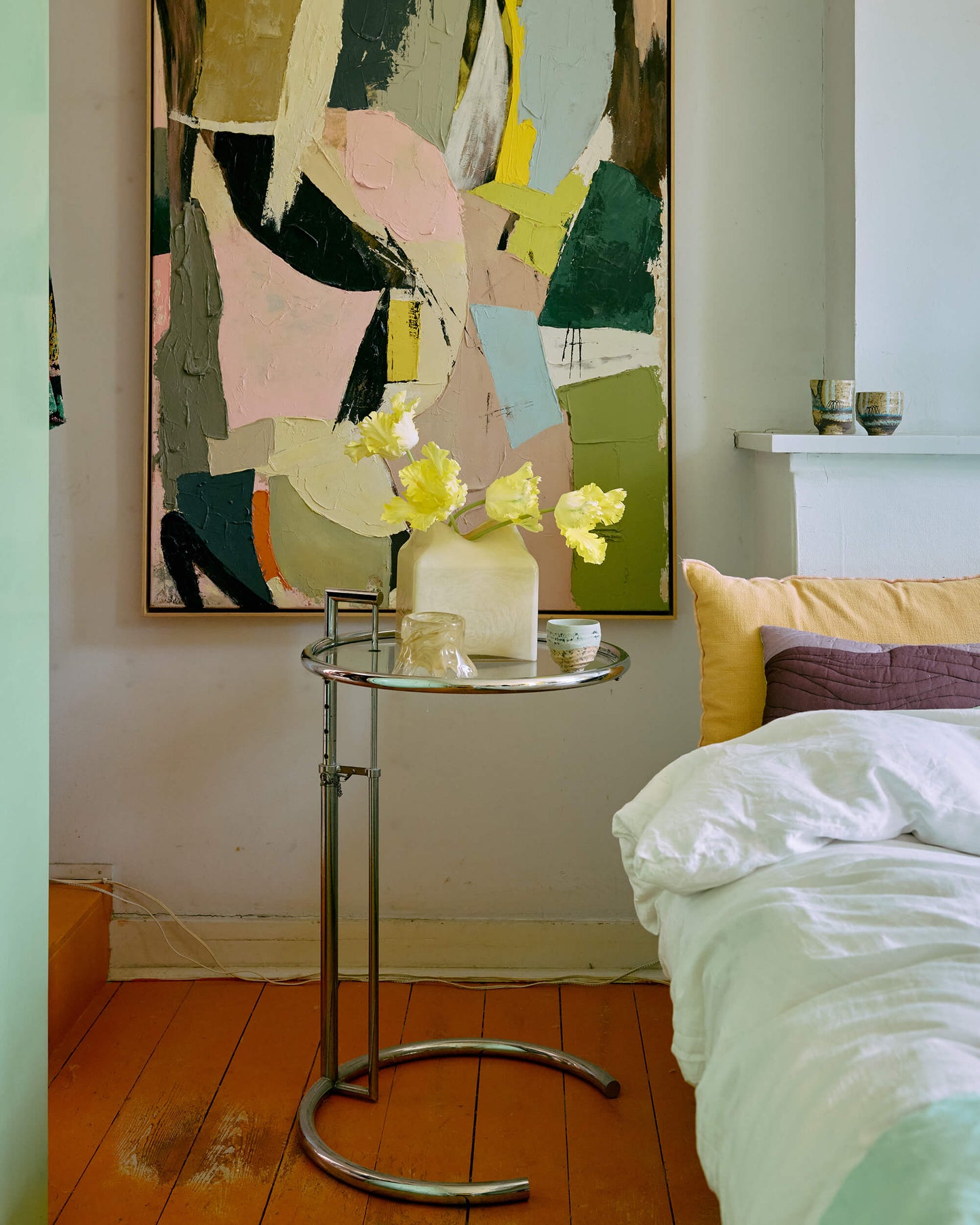 Bougeoir verre - Cream